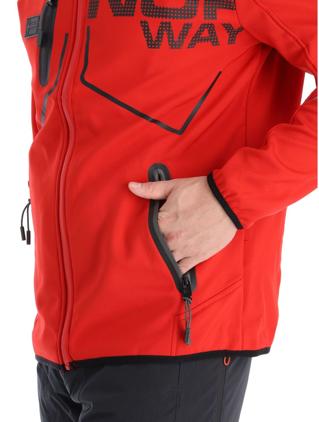 Geographical Norway, Target , softshell ski jacket, men, red