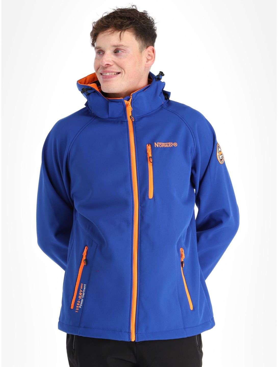 Geographical Norway, Texico softshell ski jacket men Royal Blue blue 