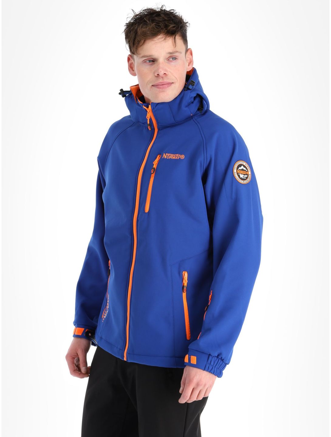 Geographical Norway, Texico softshell ski jacket men Royal Blue blue 