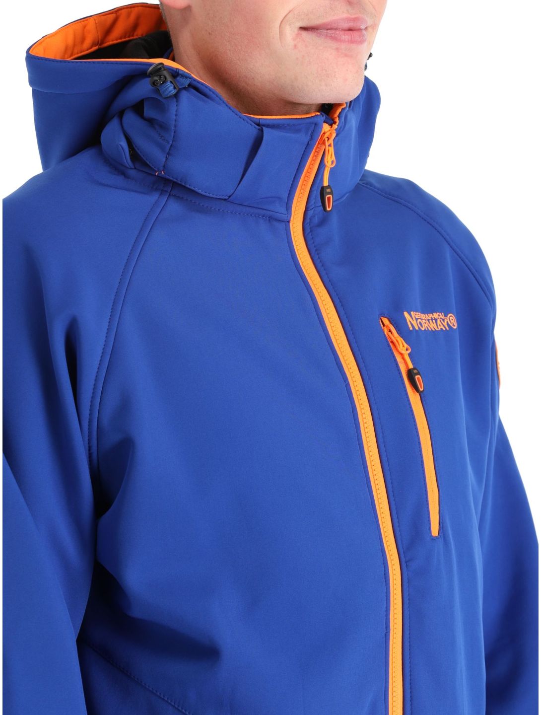 Geographical Norway, Texico softshell ski jacket men Royal Blue blue 