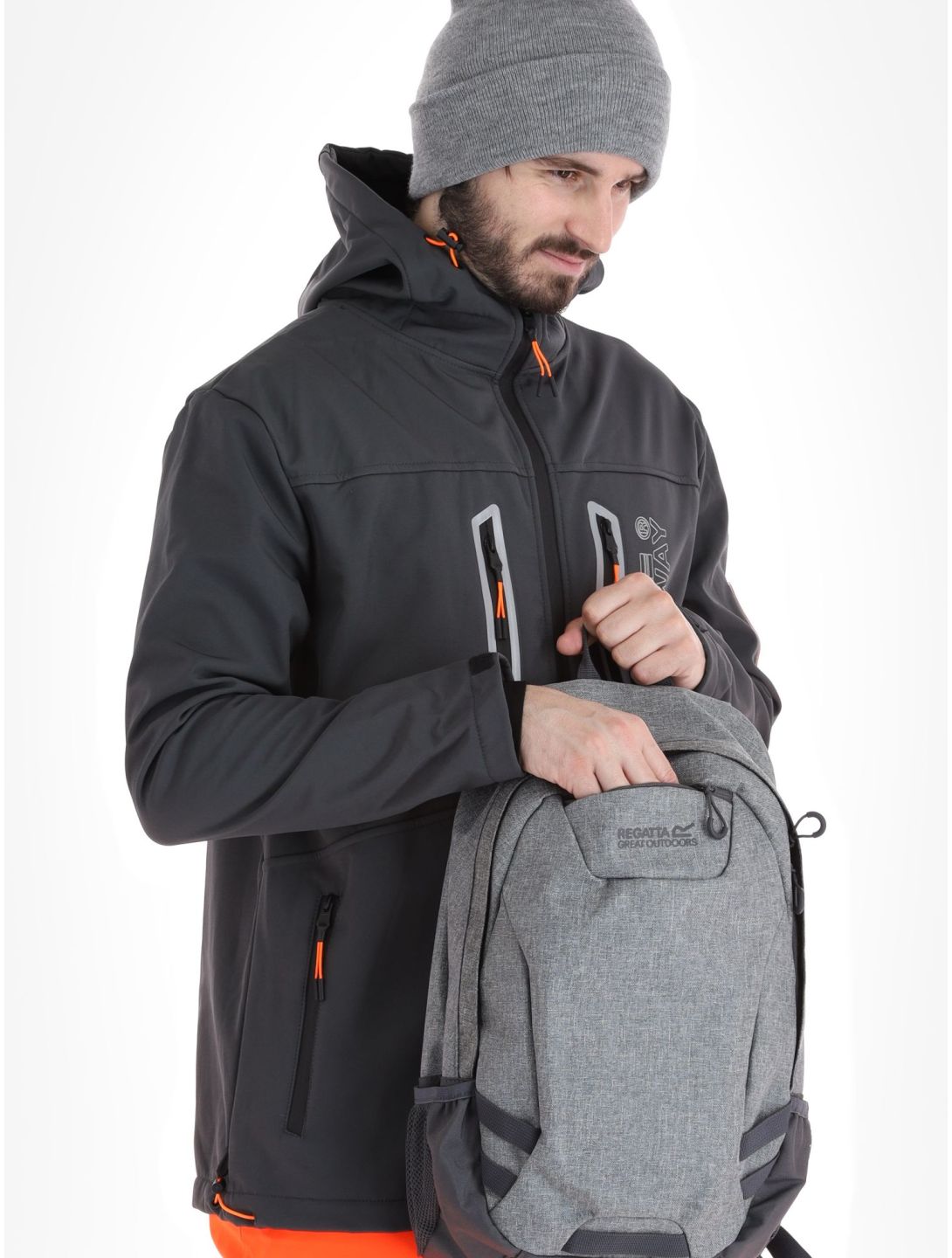 Geographical Norway, Trevar softshell ski jacket men Dark Grey grey 