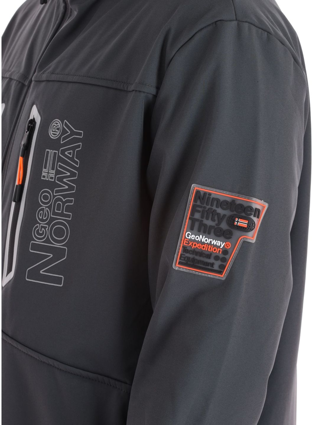 Geographical Norway, Trevar softshell ski jacket men Dark Grey grey 