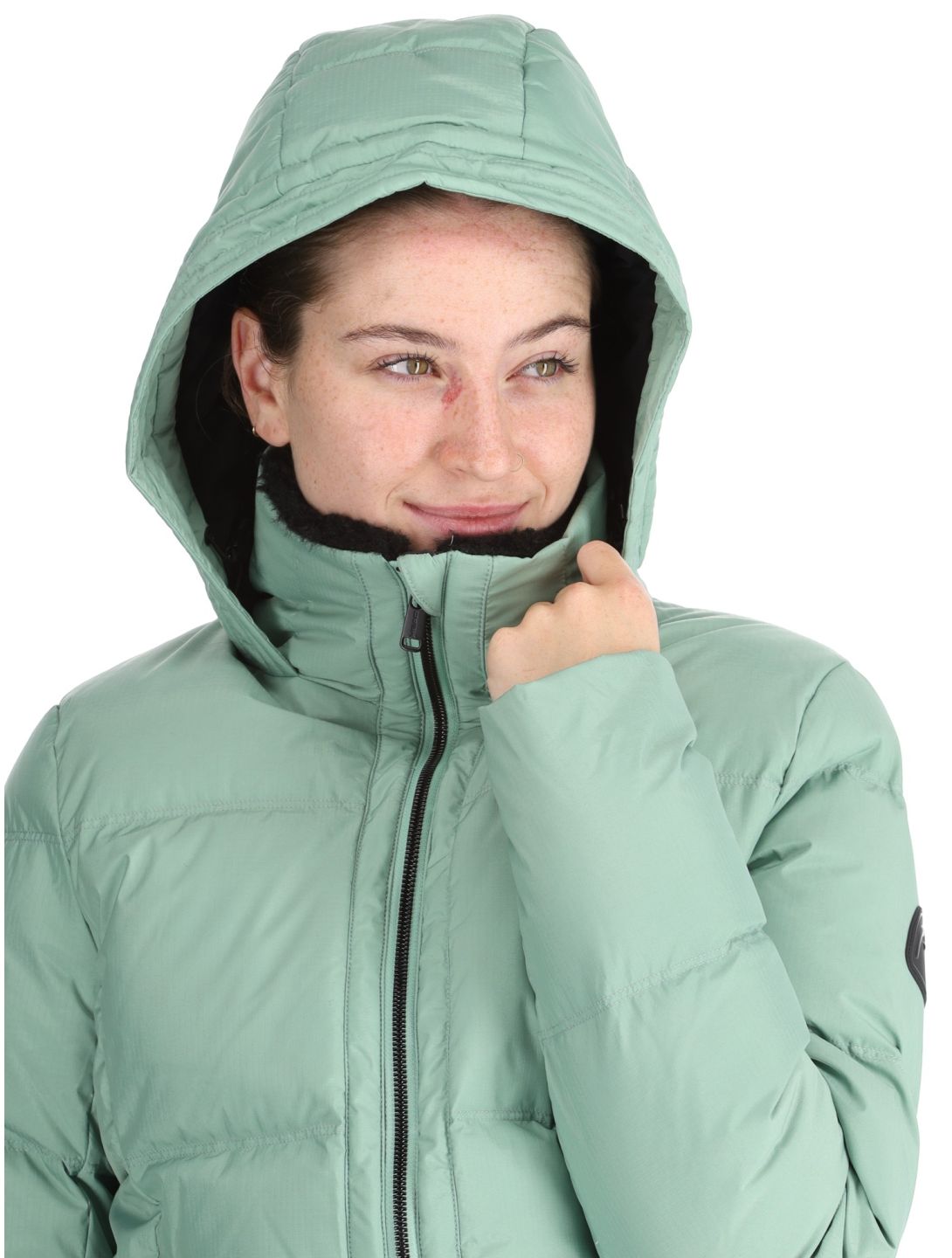 Head, Ashley ski jacket women Nile Green green 