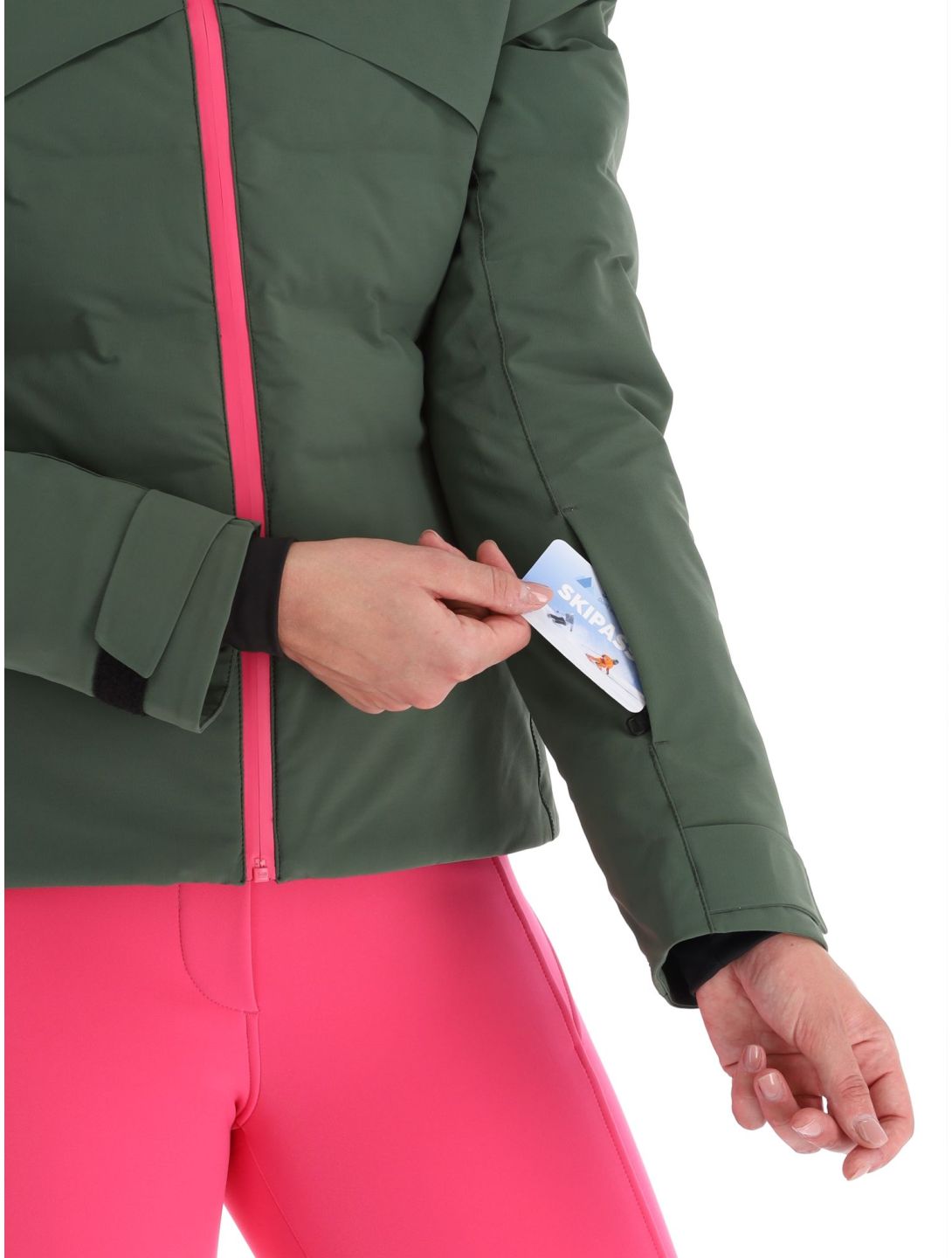 Head, Chloe ski jacket women Thyme Green green 