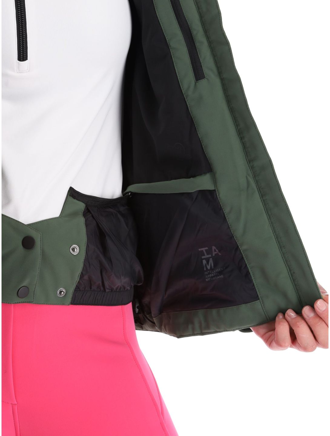 Head, Chloe ski jacket women Thyme Green green 