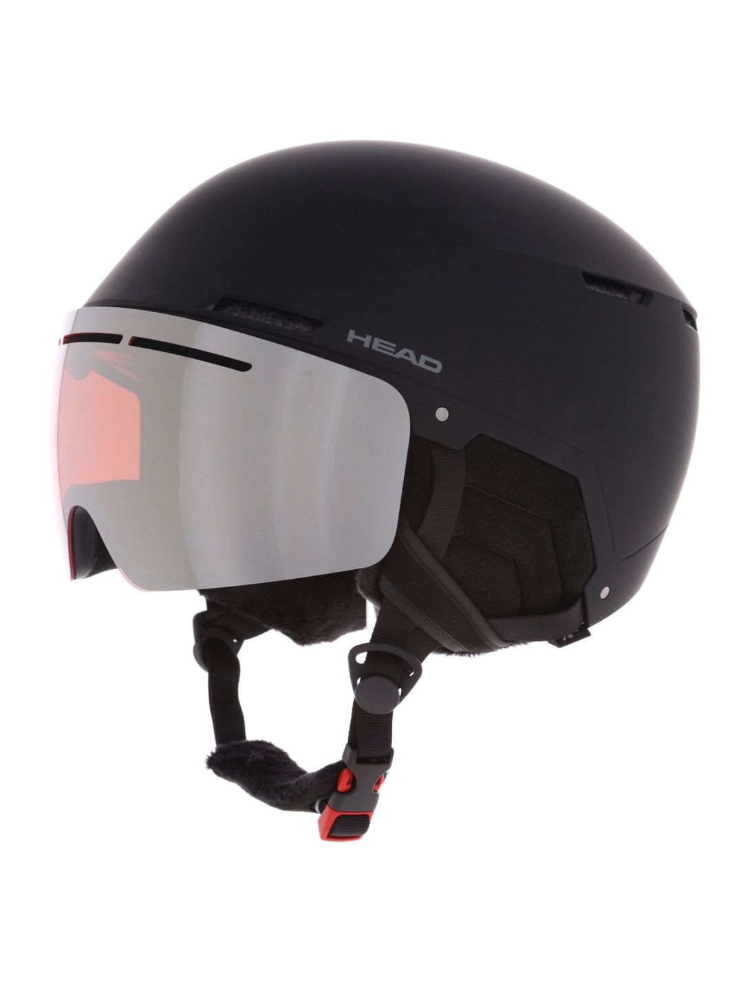 Head, Cinema W ski helmet with visor unisex Black black 