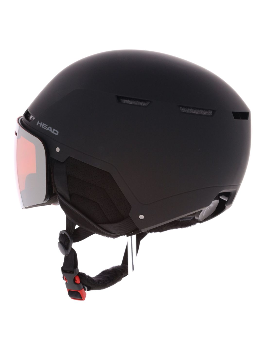 Head, Cinema W ski helmet with visor unisex Black black 