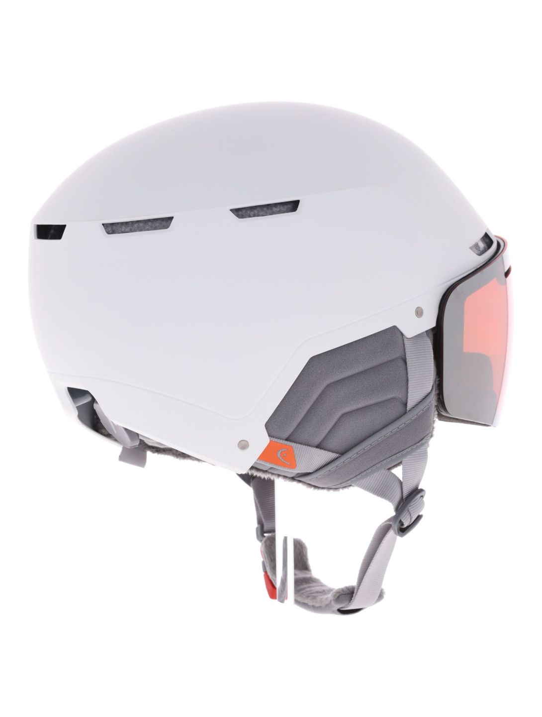 Head, Cinema W ski helmet with visor unisex White white 