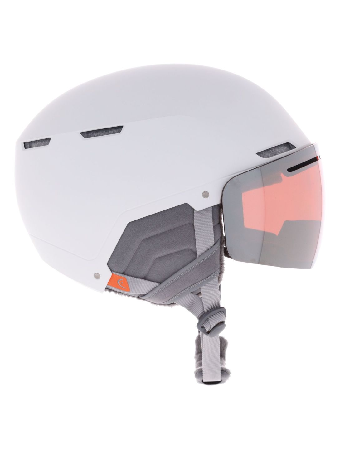 Head, Cinema W ski helmet with visor unisex White white 