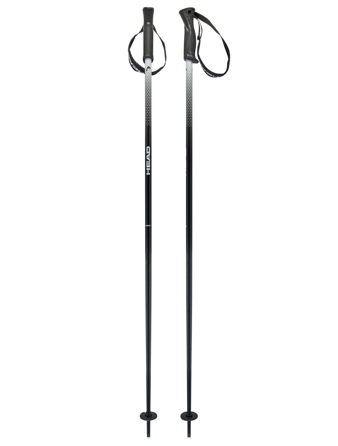 Head, Frontside ski poles unisex Black Grey grey 