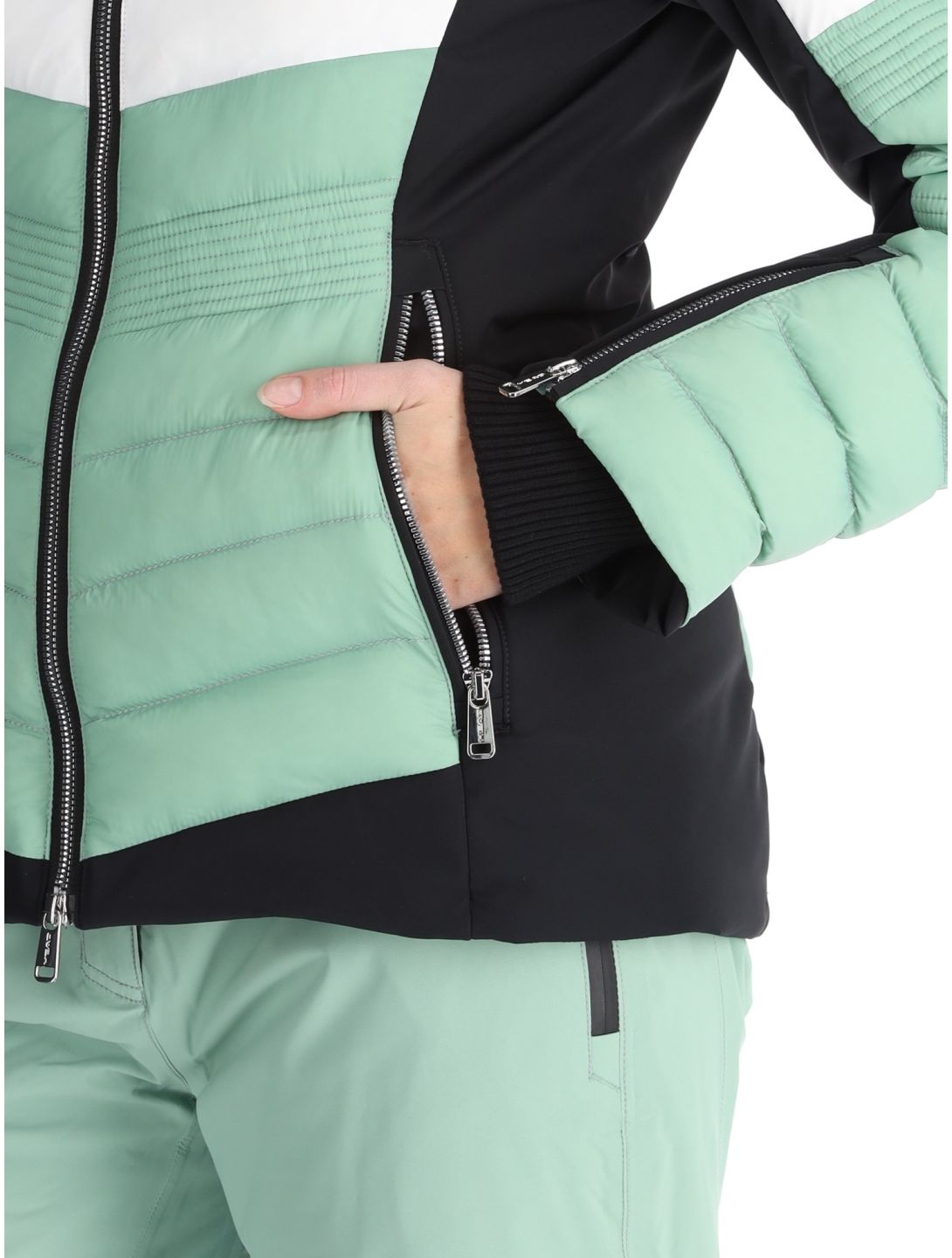 Head, Immensity ski jacket women Nile Green green 