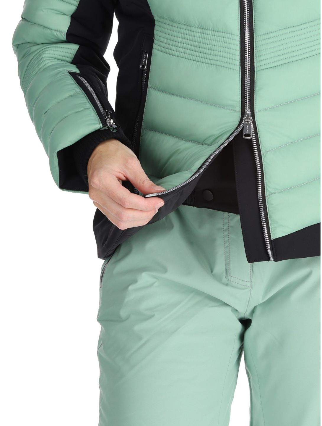 Head, Immensity ski jacket women Nile Green green 