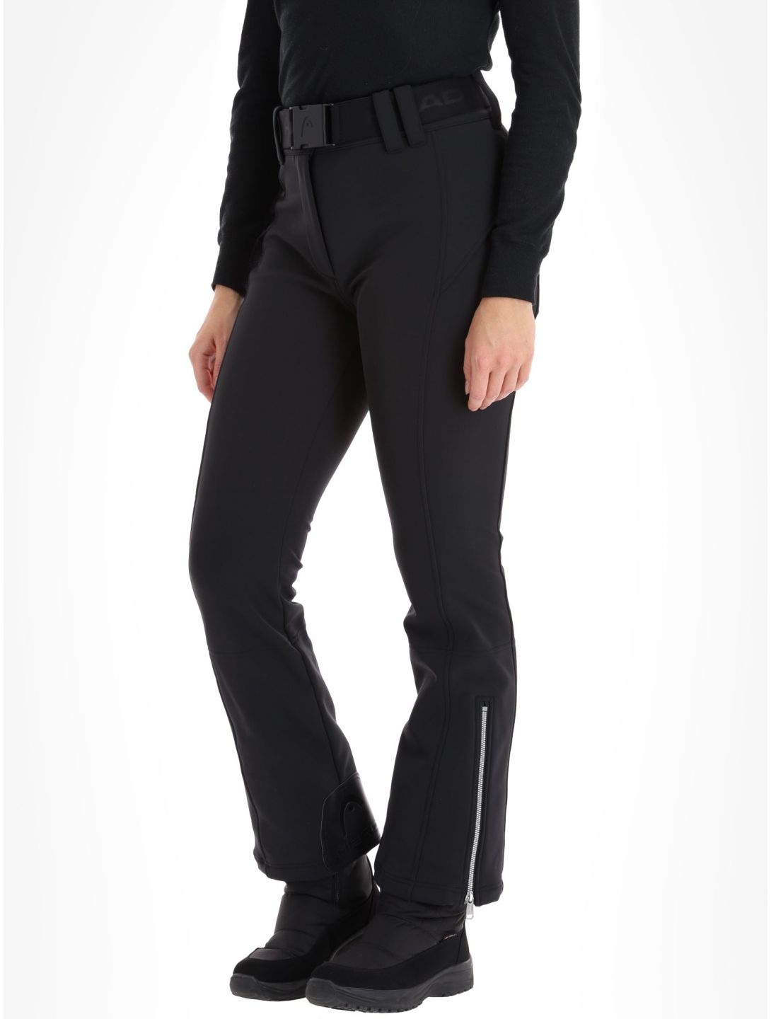 Head, Jet softshell ski pants women Black black 