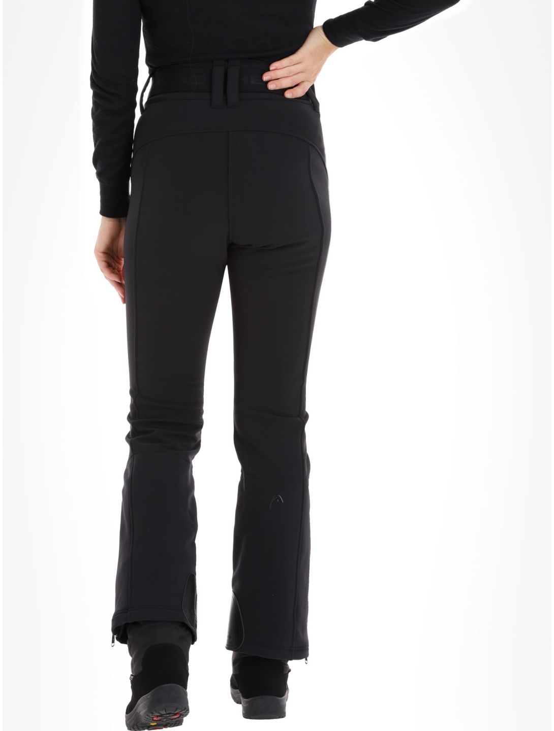 Head, Jet softshell ski pants women Black black 