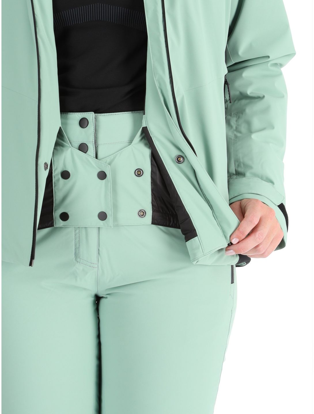 Head, Joy ski jacket women Nile Green green 