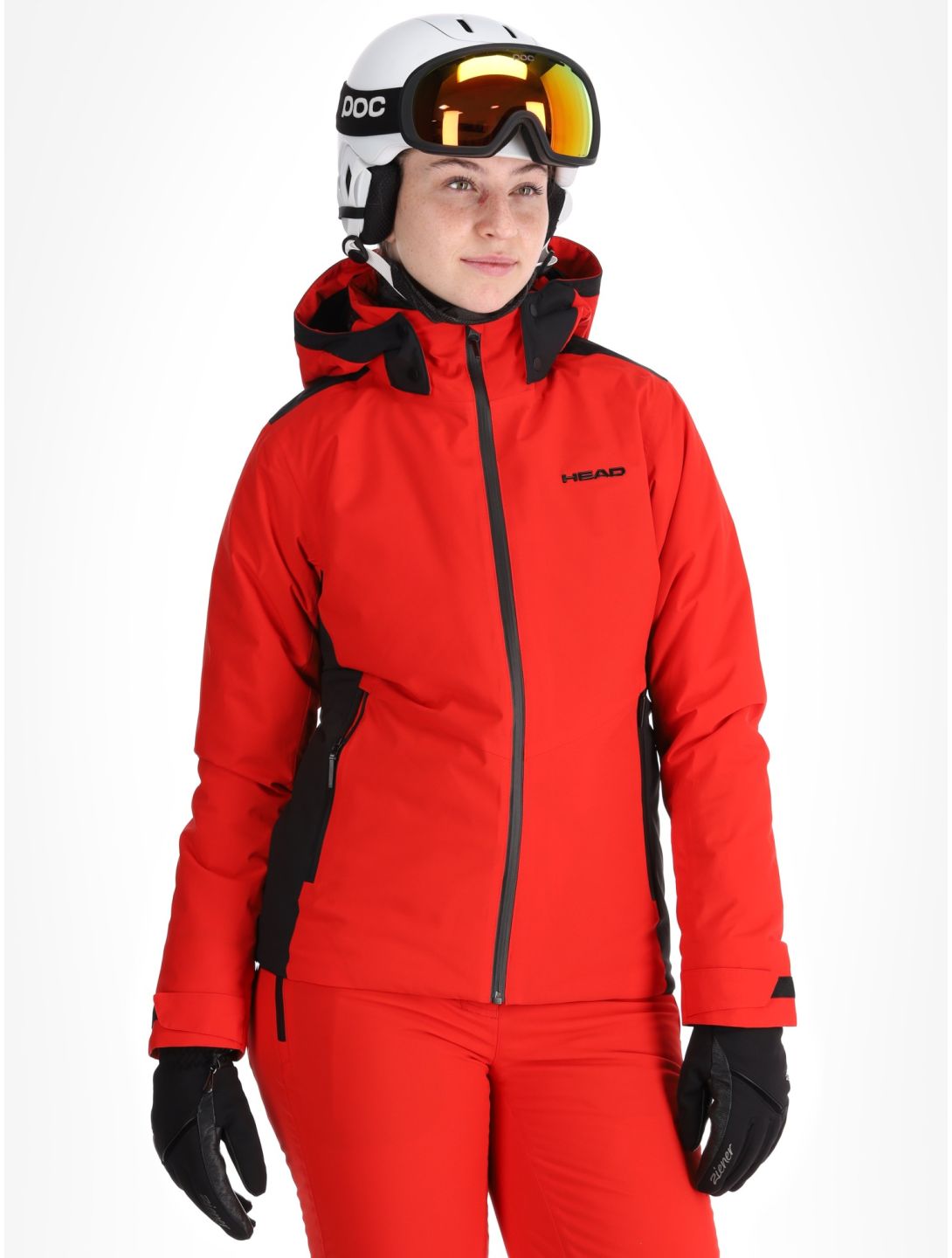 Head, Joy ski jacket women Red red 