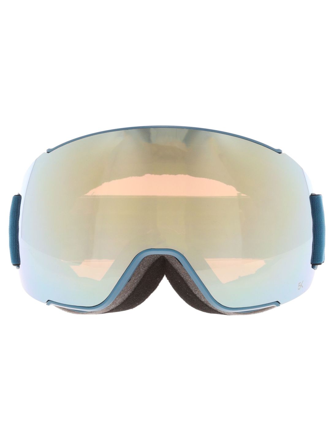 Head, Magnify 5K goggles spare lens unisex Gold / Petrol blue, Goud 