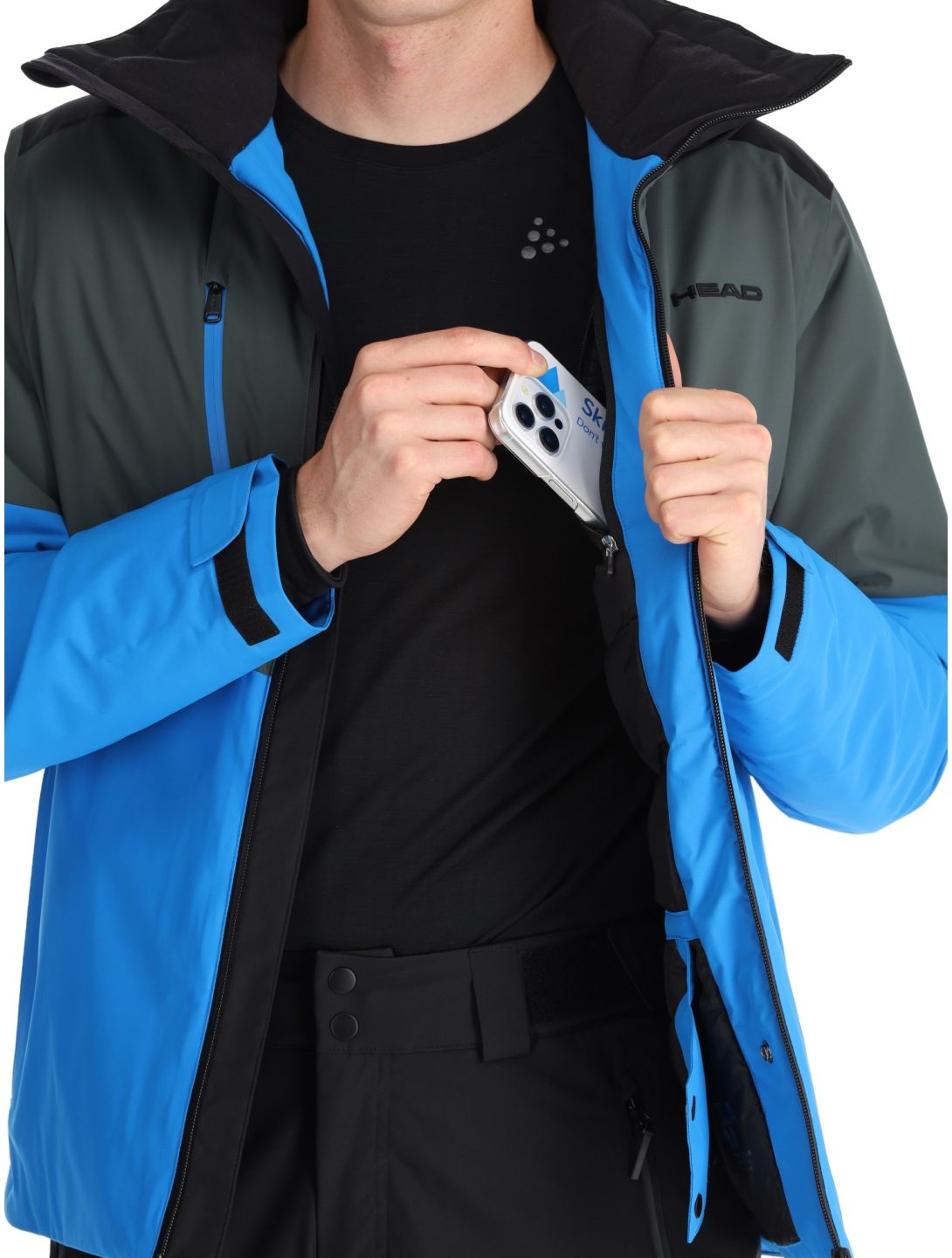 Head, Neo ski jacket men Ocean Blue blue 