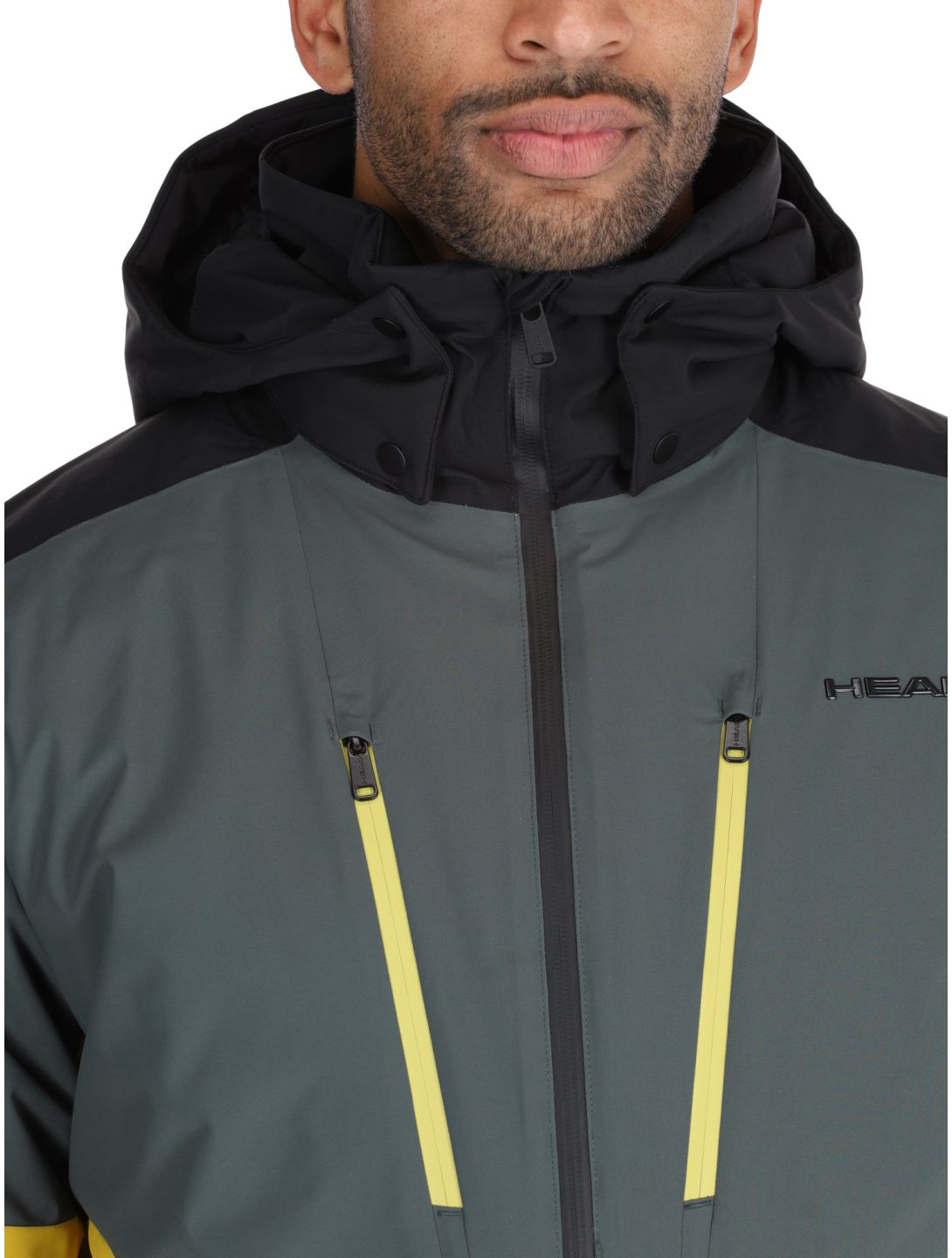 Head, Neo ski jacket men Olive green 