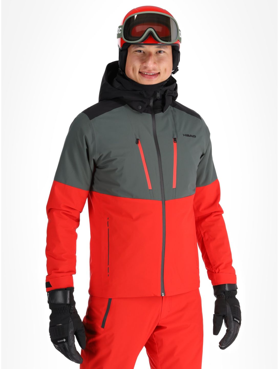 Head, Neo ski jacket men Red red 