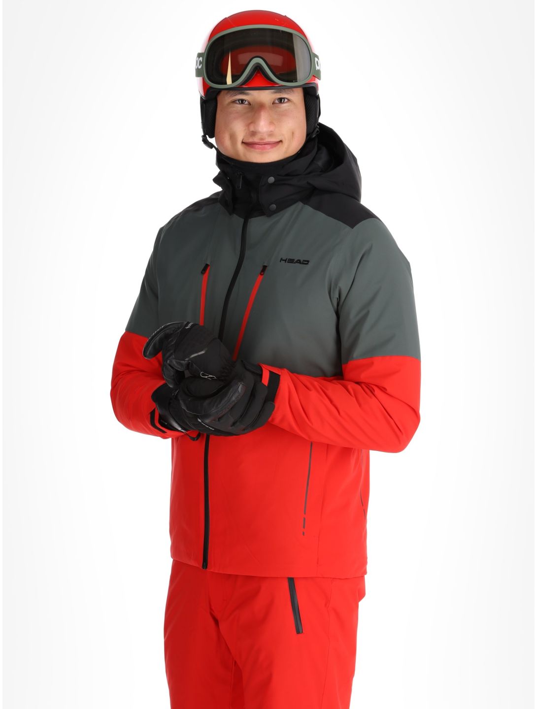 Head, Neo ski jacket men Red red 