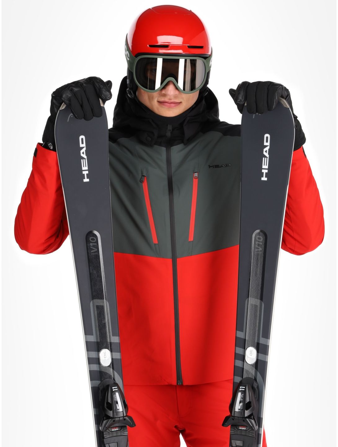 Head, Neo ski jacket men Red red 