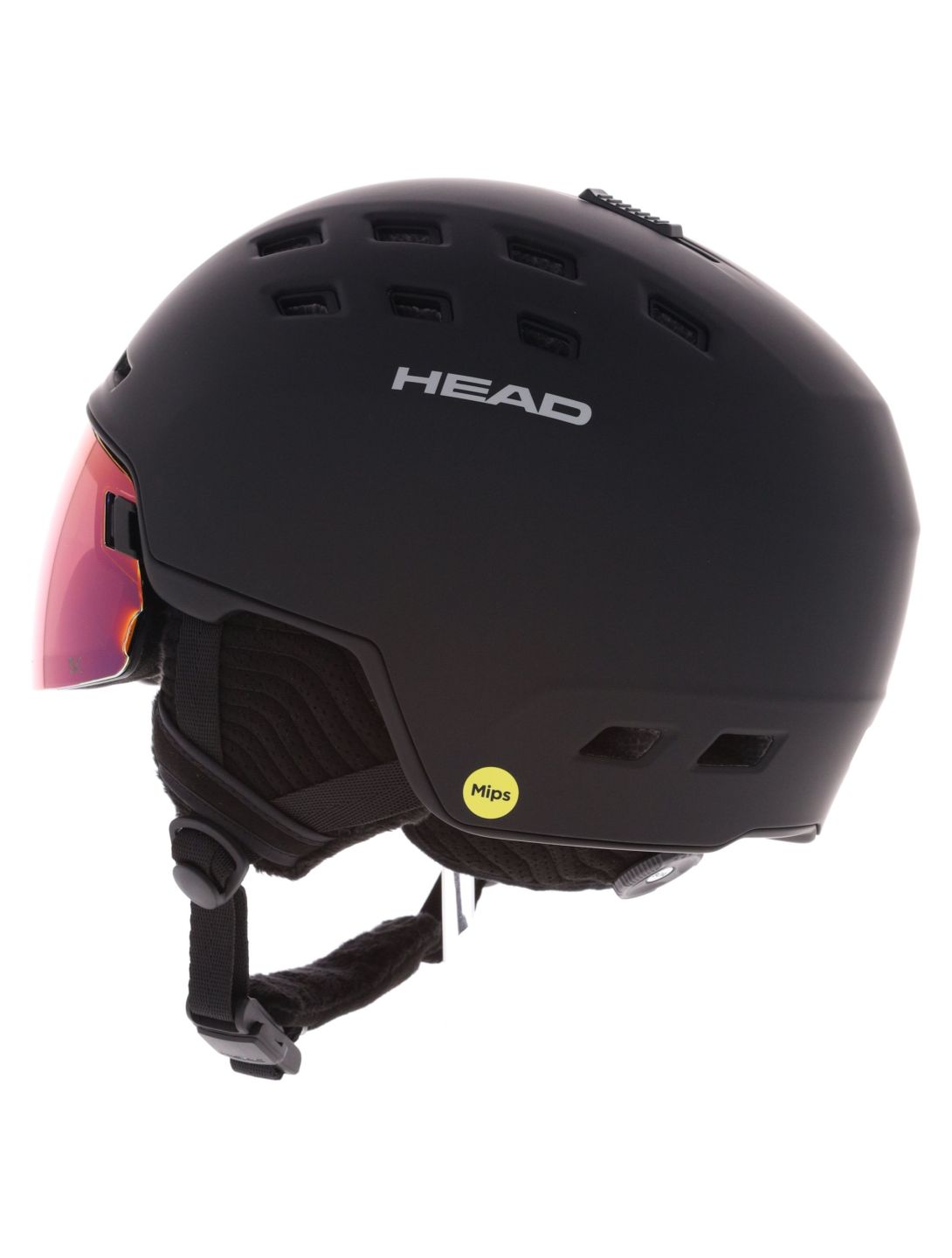 Head, Radar 5K MIPS ski helmet with visor unisex Black black 