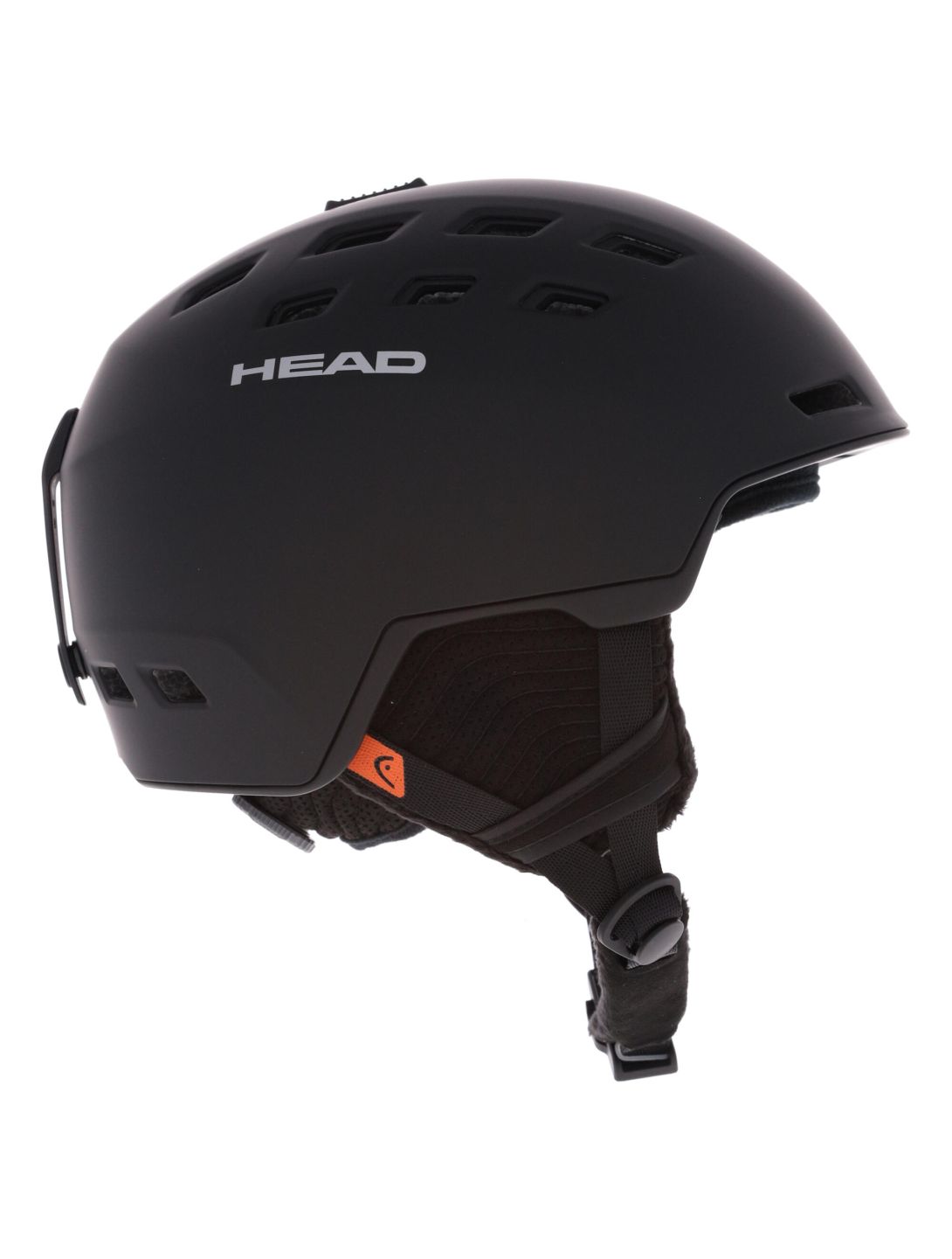 Head, Rev ski helmet unisex Black black 