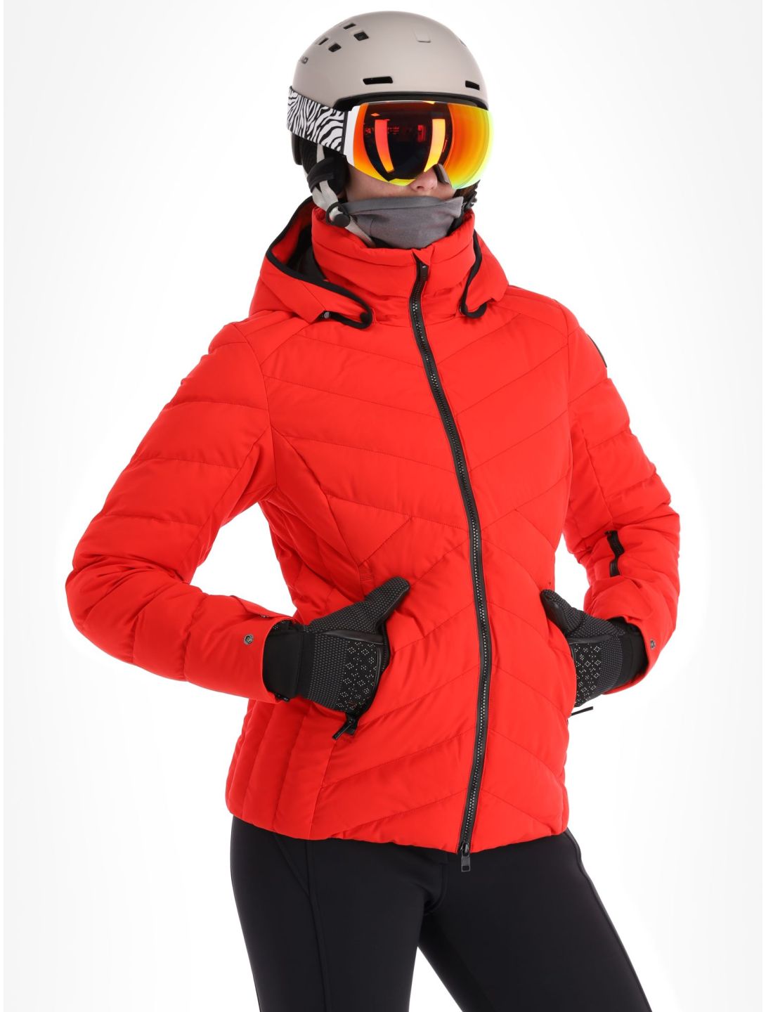 Head Sabrina ski jacket women Red red SkiWebShop