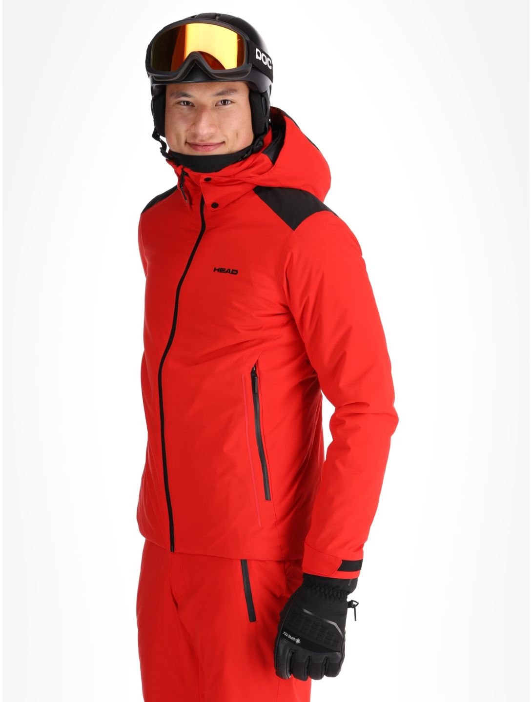 Head, Supershape ski jacket men Red red 