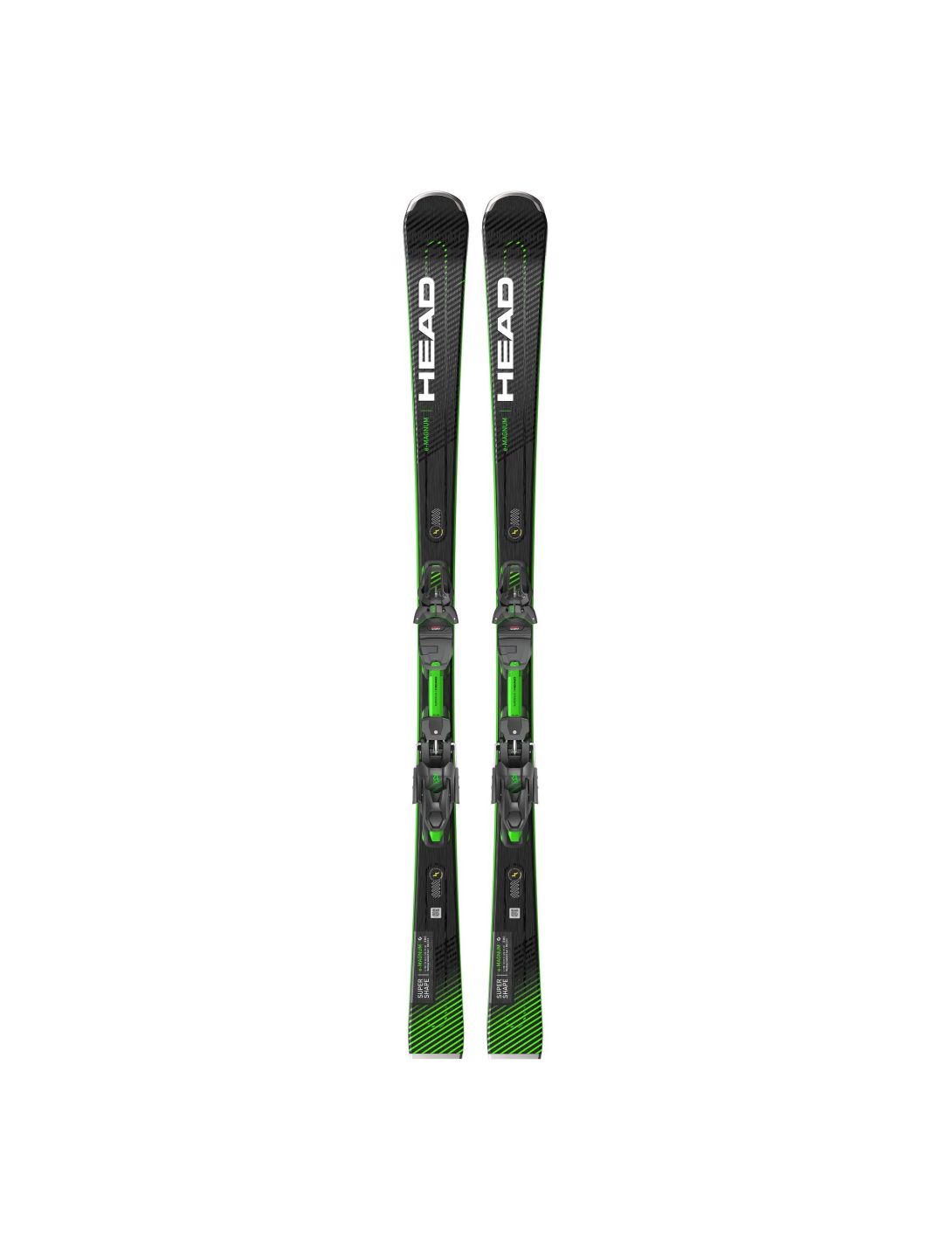 Head, Supershape e. Magnum + PRD 12 GW (2021/2022) skis black