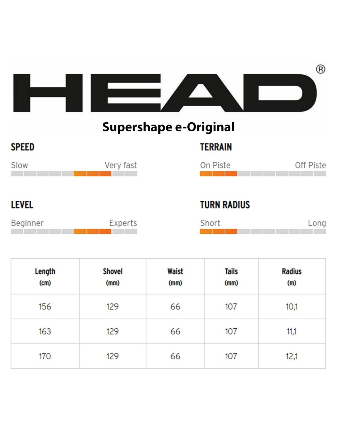 Head, Supershape e-Original + Protector PR13 GW (2023/24) skis unisex 