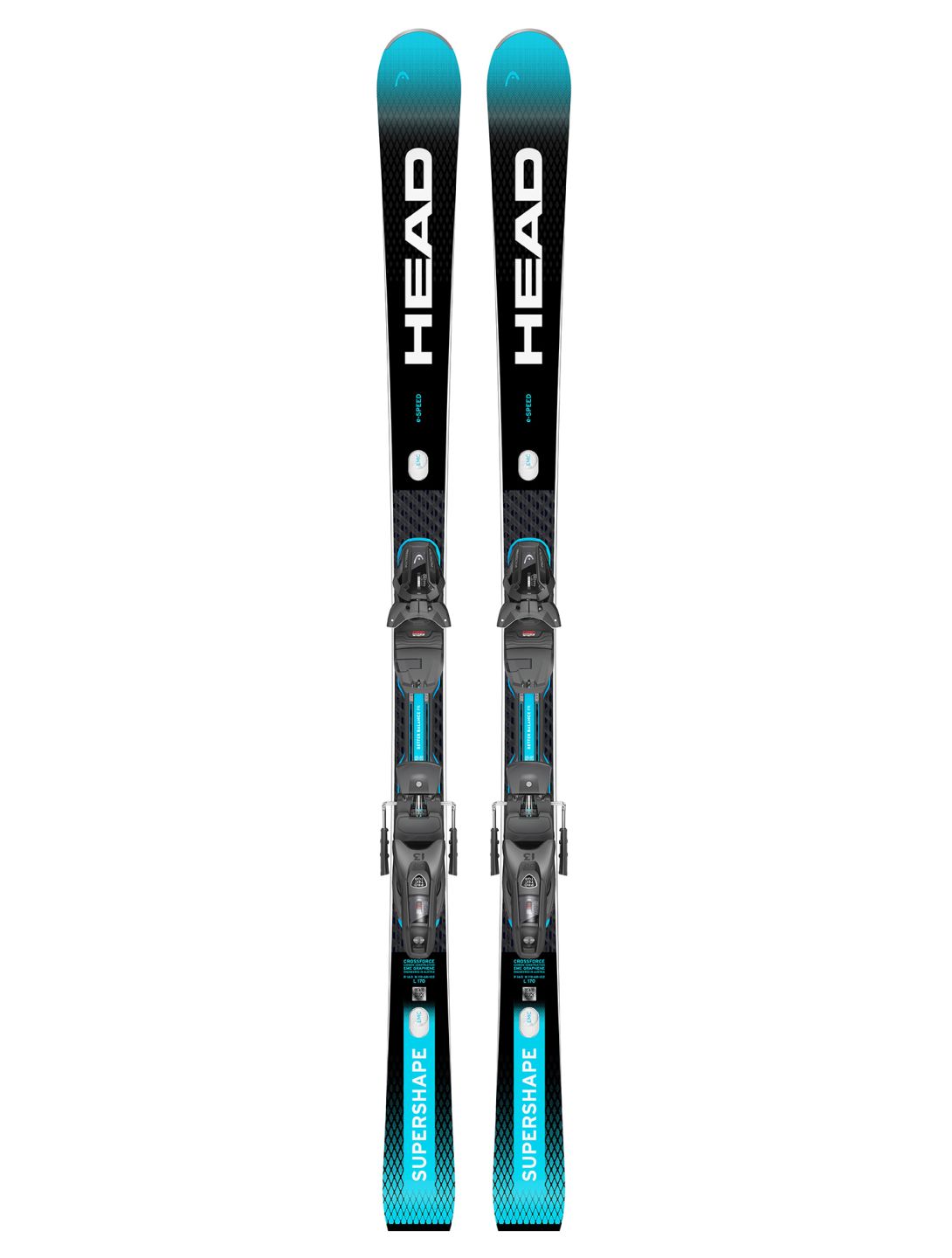 Head, Supershape e-Speed SW + Protector PR 13 GW (2024-2025) skis unisex Blue 