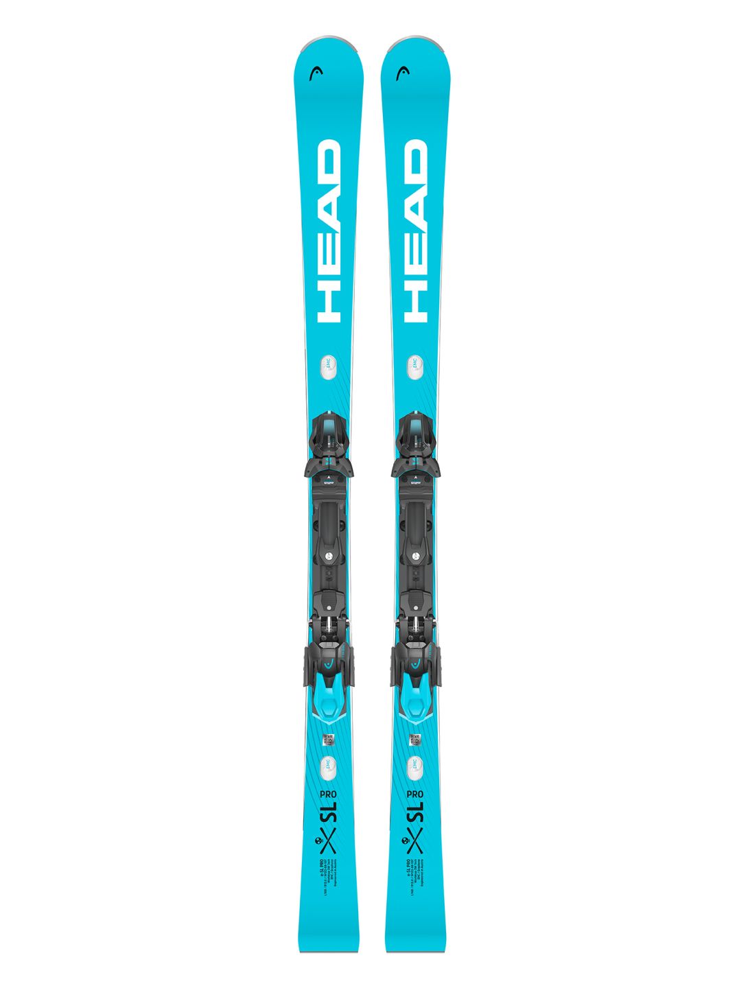 Head, WC Rebels  e-SL Pro SW + FF 14 GW skis unisex Blue 