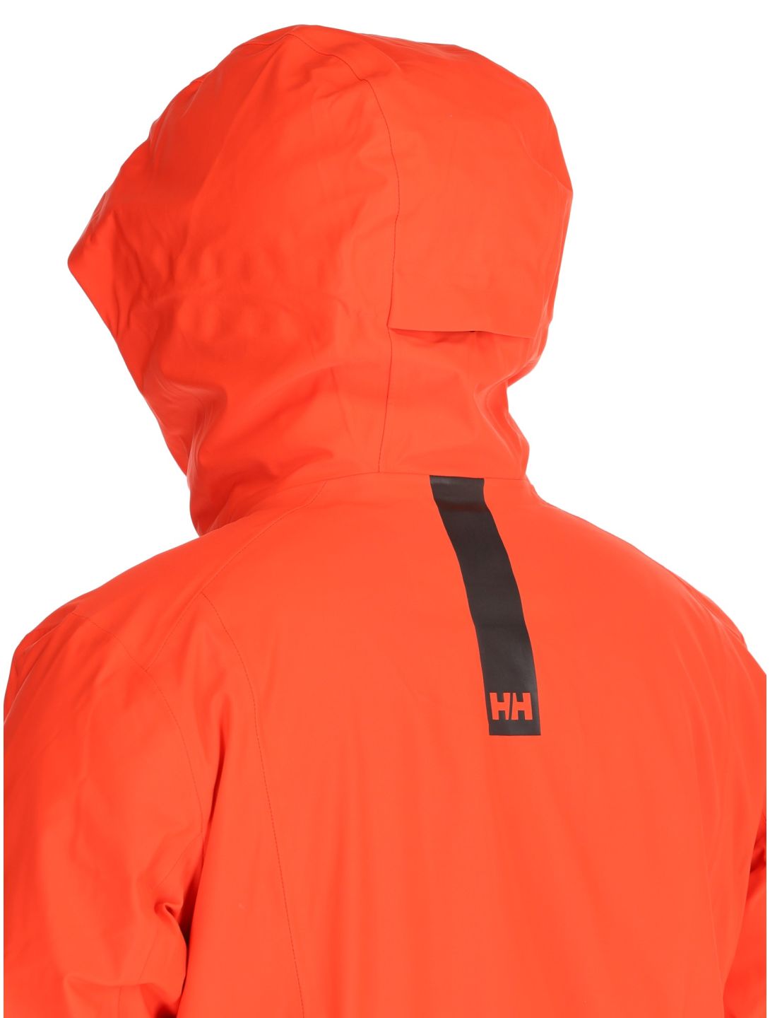 Helly Hansen, Alpha 3L Long Shell hardshell ski jacket men Cherry Tomato orange 