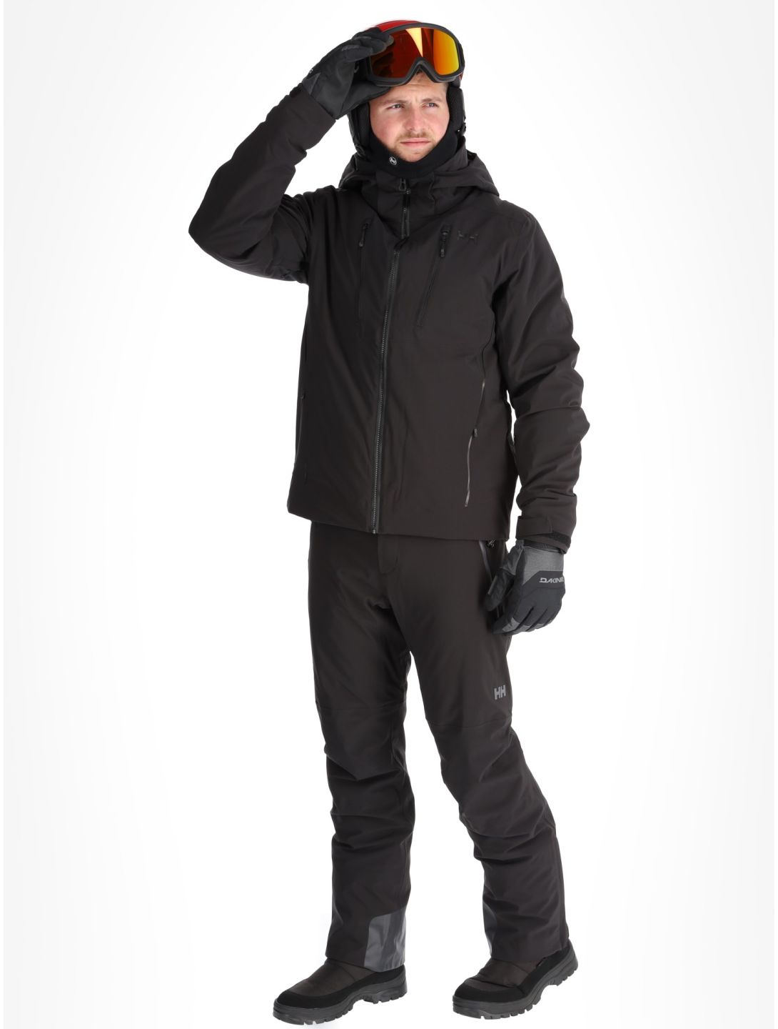 Helly Hansen, Alpha 4.0 ski jacket men Black black 