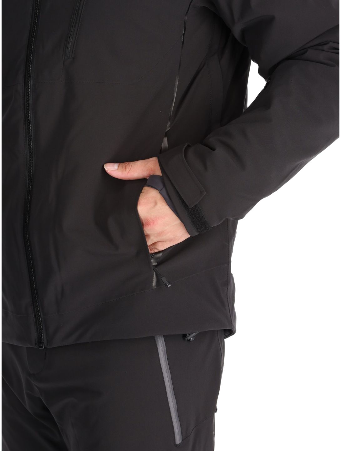 Helly Hansen, Alpha 4.0 ski jacket men Black black 