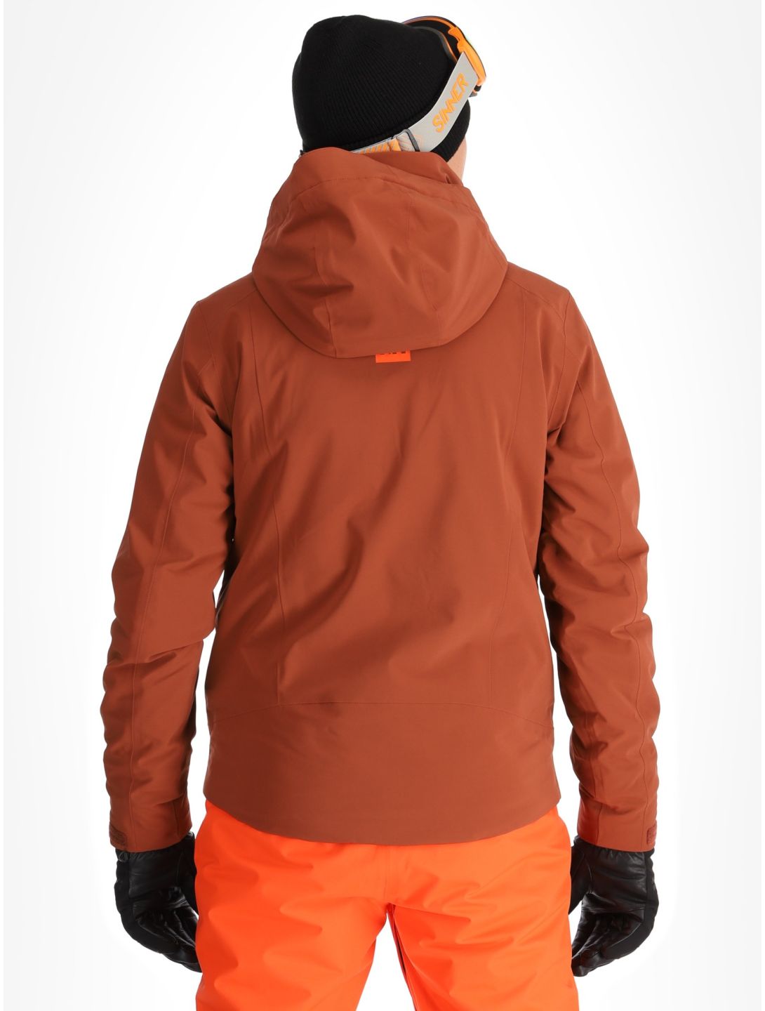 Helly Hansen, Alpha 4.0 ski jacket men Iron Oxide brown 