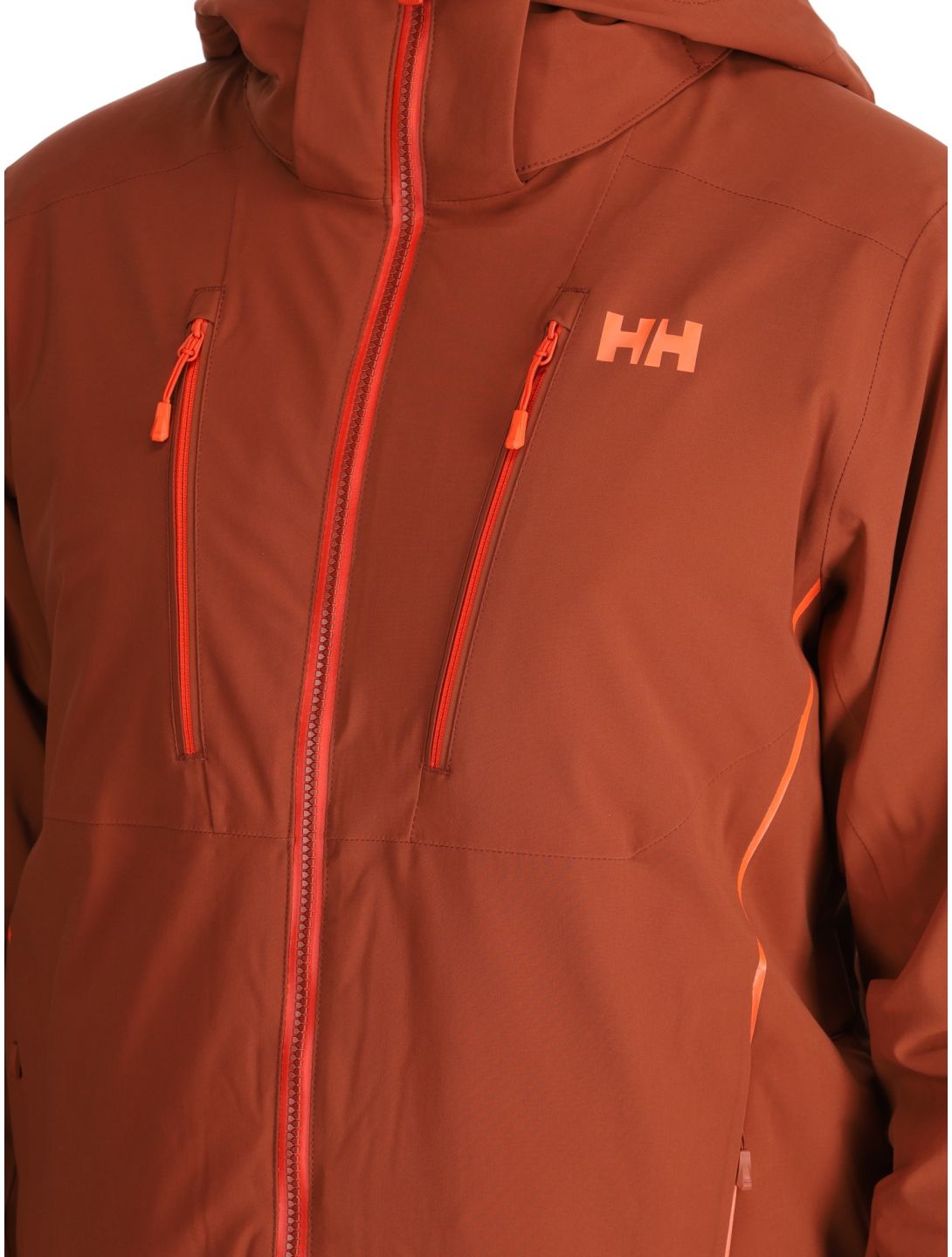 Helly Hansen, Alpha 4.0 ski jacket men Iron Oxide brown 