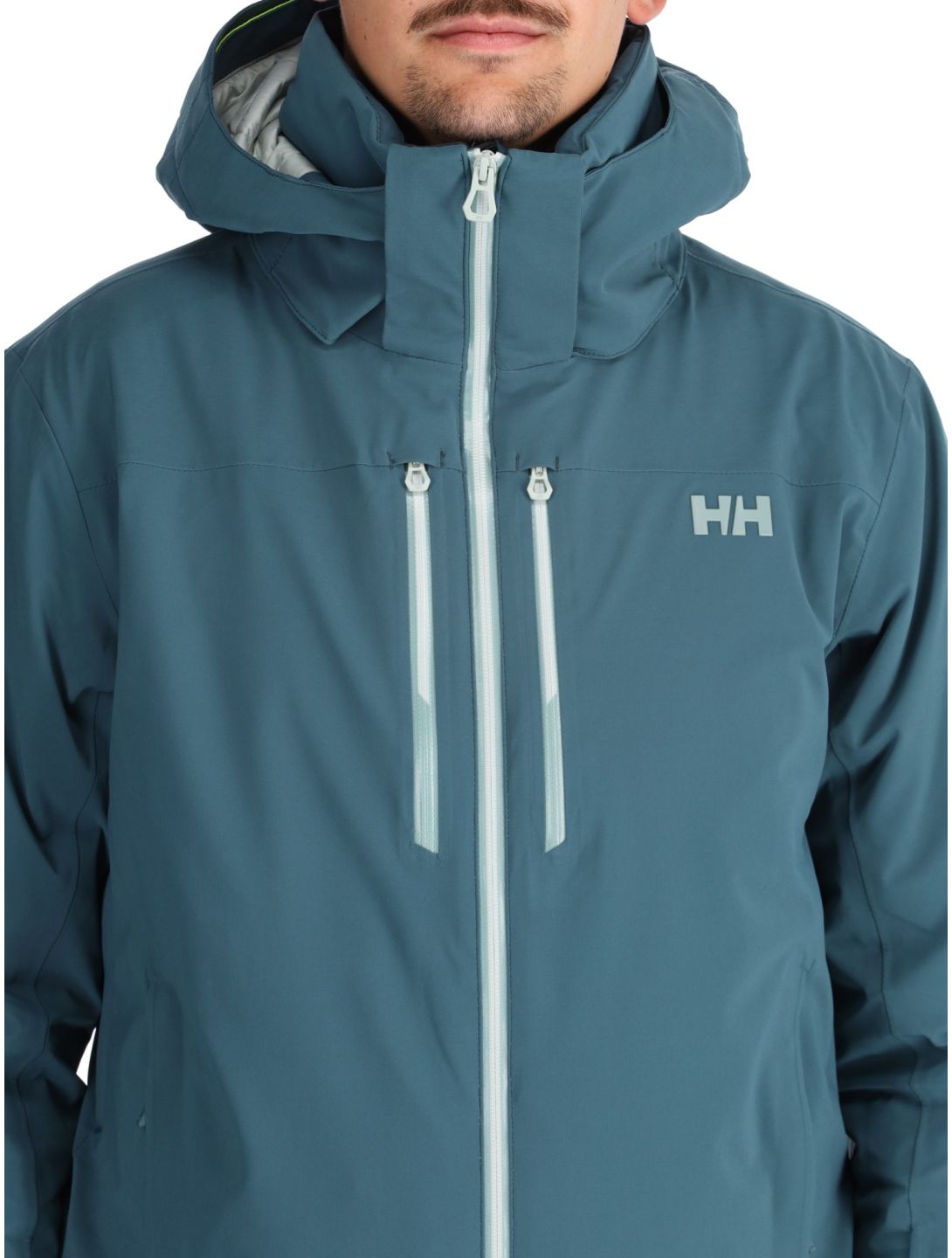 Helly Hansen, Alpha Lifaloft ski jacket men Dark Creek blue 