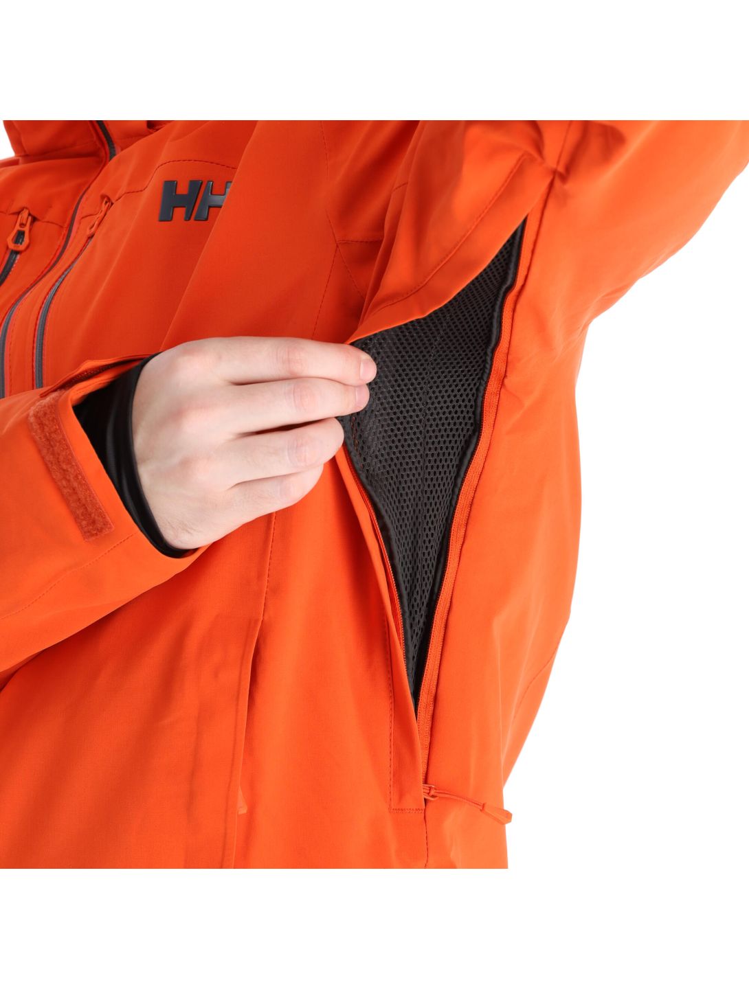 Helly Hansen, Alpha Lifaloft ski jacket men Patrol orange 