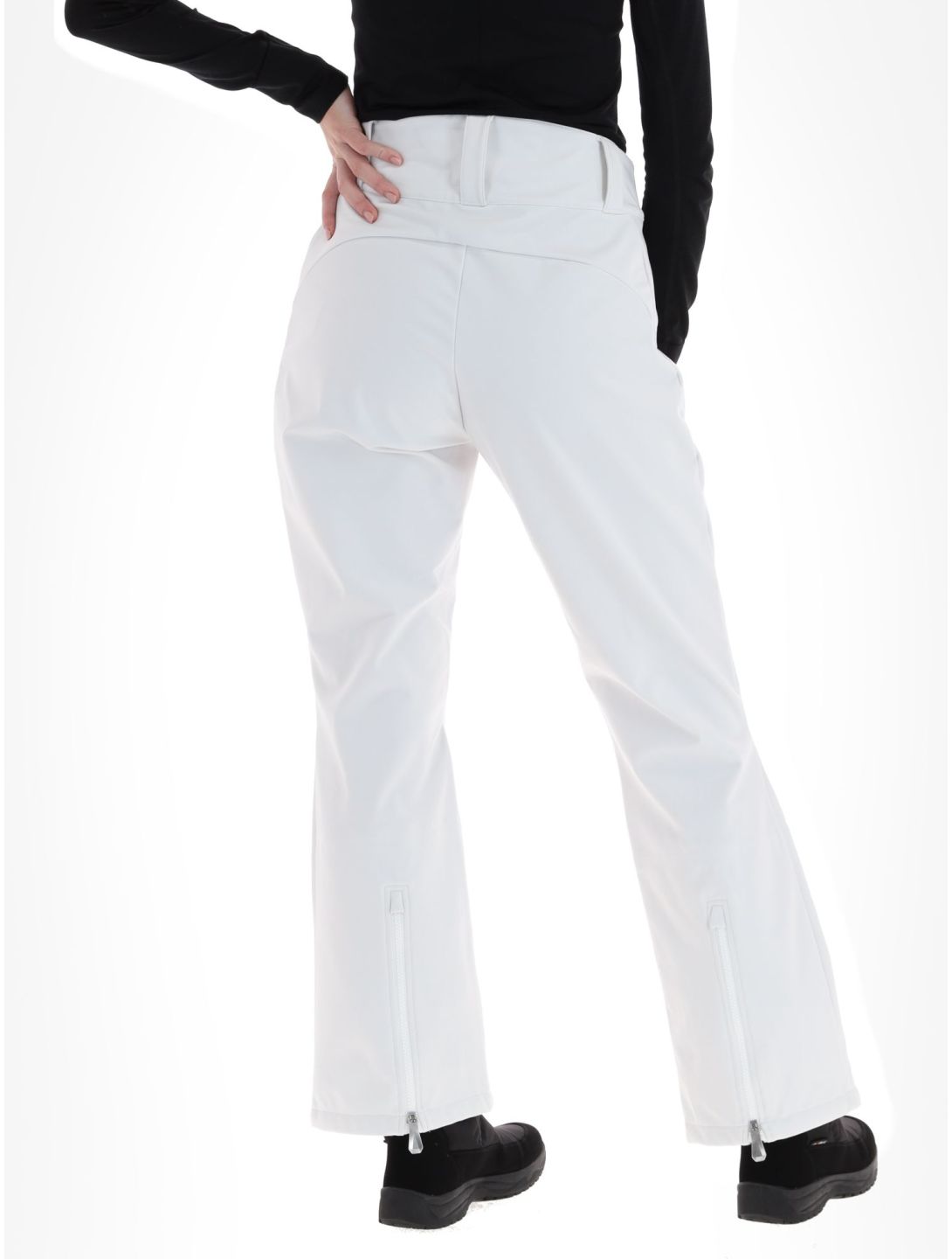 Helly Hansen, Bellissimo 2 softshell ski pants women White white 