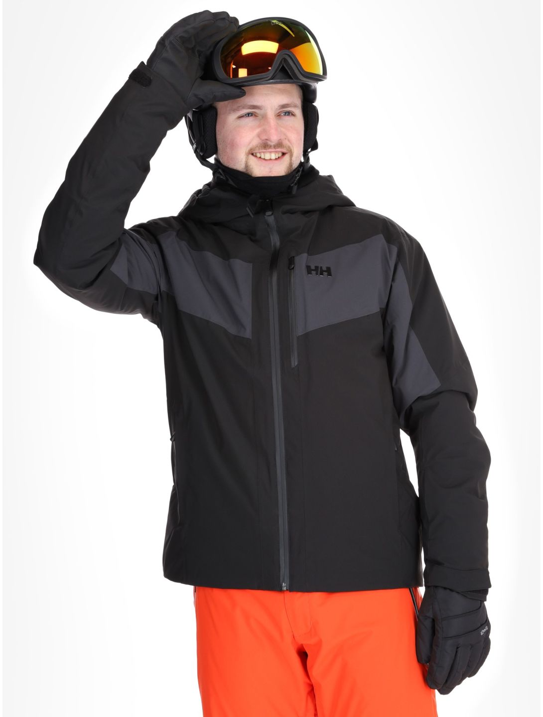 Helly Hansen, Carv Lifaloft 2.0 ski jacket men Black black 