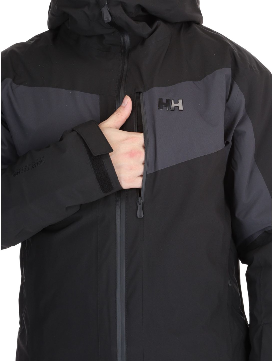 Helly Hansen, Carv Lifaloft 2.0 ski jacket men Black black 