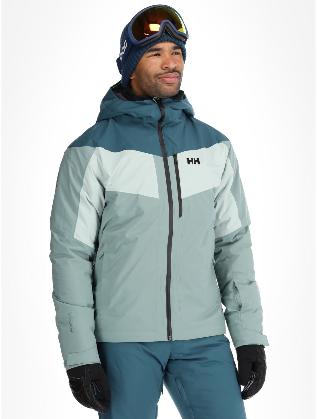 Helly Hansen, Carv Lifaloft 2.0 ski jacket men Cactus green 