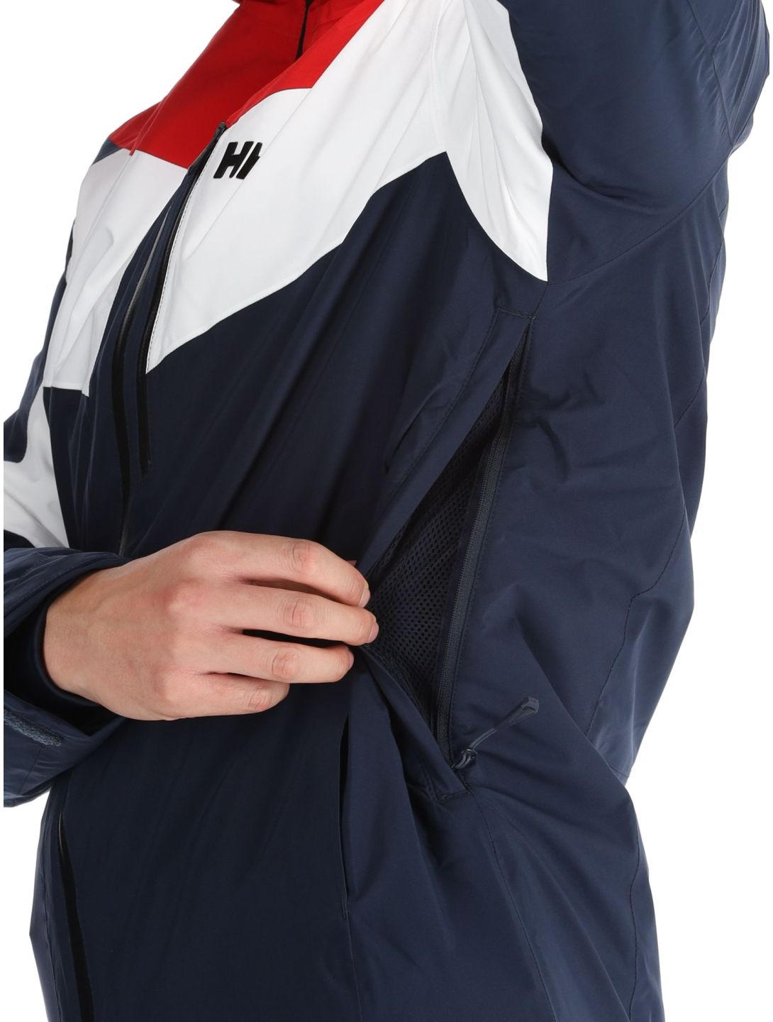 Helly Hansen, Carv Lifaloft 2.0 ski jacket men Navy blue 