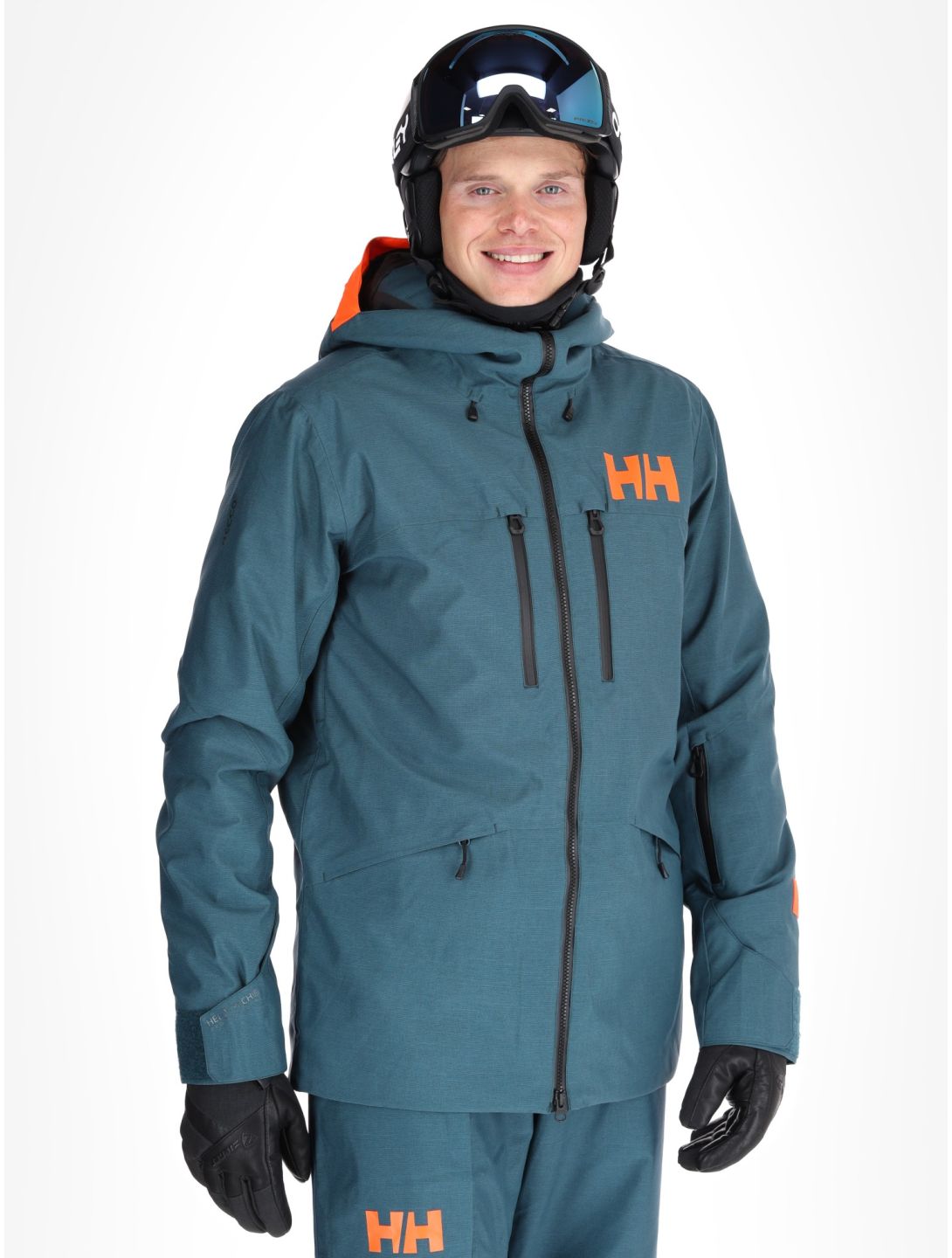 Helly Hansen, Garibaldi 2.0 ski jacket men Dark Creek green 