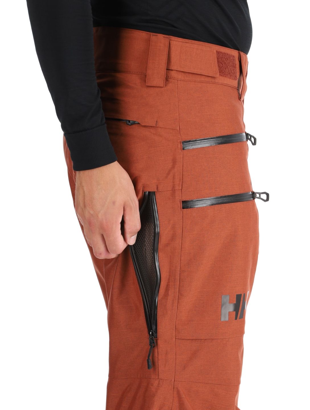 Helly Hansen, Garibaldi 2.0 ski pants men Iron Oxide brown 