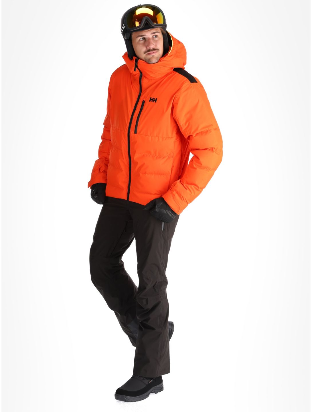 Helly Hansen, Kvitfjell Race Puffy ski jacket men Cherry Tomato orange 