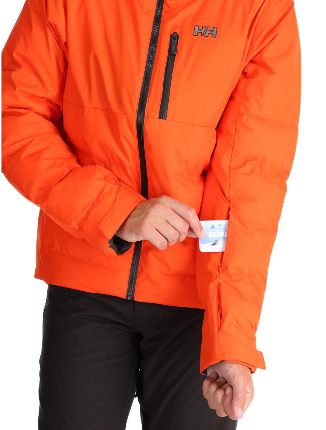 Helly Hansen, Kvitfjell Race Puffy ski jacket men Cherry Tomato orange 